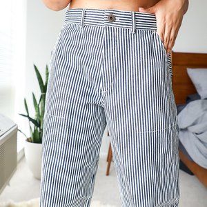 CHLOE striped wide leg pant